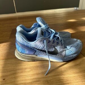 Blue Nike Lunarglide 7 Running Shoes